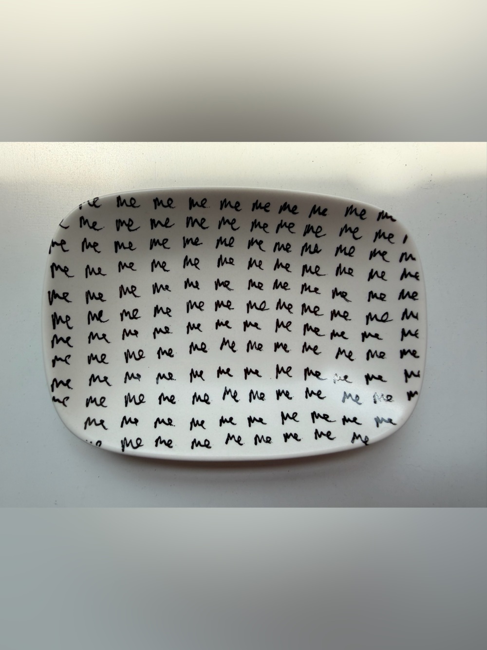 J.Crew x Hugo Guinness “Me” Ceramic Trinket Tray Jewelry Dish